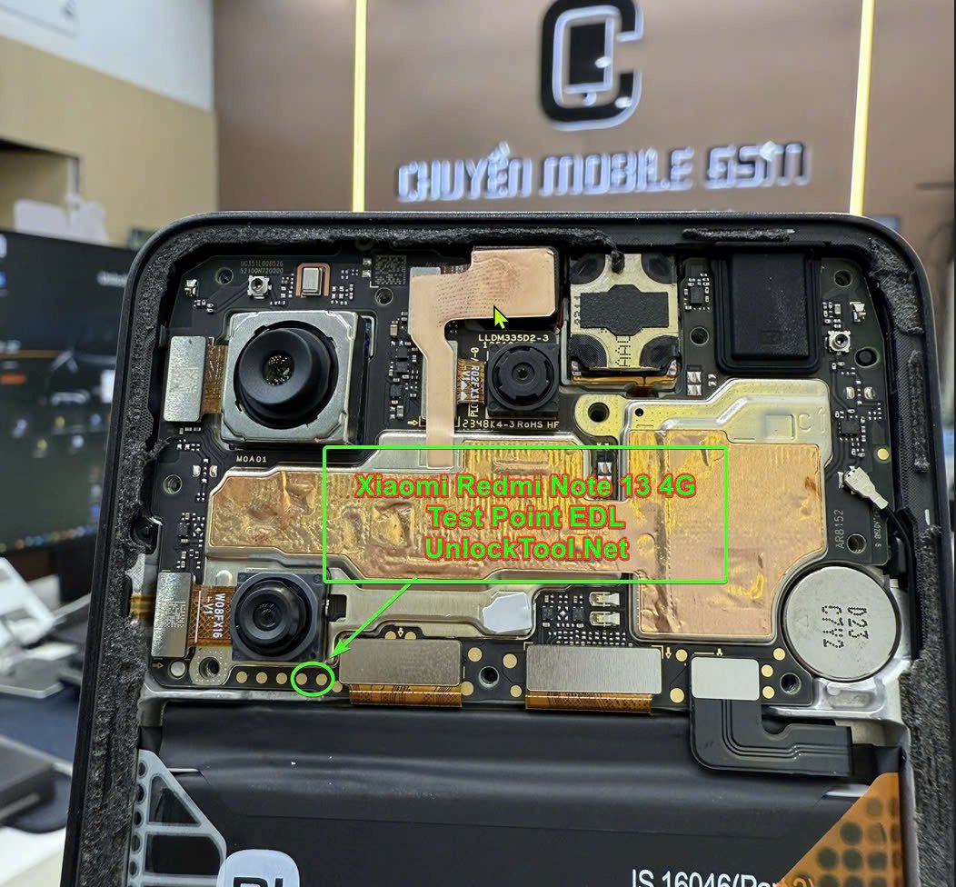 Xiaomi Redmi Note 13 4g Test Point / EDL Point